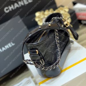 CHANEL Gabrielle hobo bag Black A91810 - Image 7