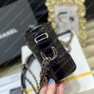 CHANEL Gabrielle hobo bag Black A91810 - Image 8