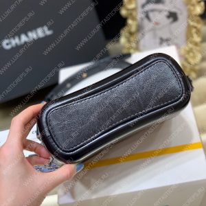 CHANEL Gabrielle hobo bag Black A91810 - Image 9