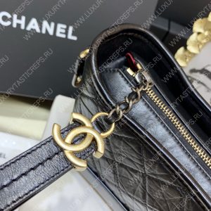 CHANEL Gabrielle hobo bag Black A91810 - Image 11