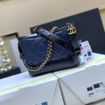 CHANEL Gabrielle hobo bag Blue A91810