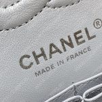 CHANEL Small Classic Handbag Bag White A01113