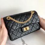 CHANEL 2.55 Mini Reissue Bag Black A37585