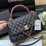 CHANEL Coco Handle bag Black A92993