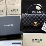 CHANEL Coco Handle bag Black A92993