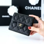 CHANEL Classic Wallet Black AP0712
