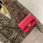 CHANEL Mini Classic Flap Bag Pink A01116