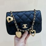 CHANEL Mini Flap Bag Black AS3456