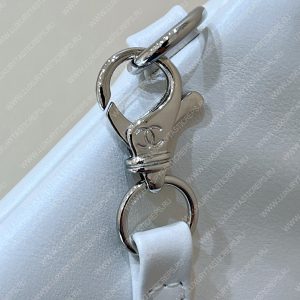CHANEL 22 HANDBAG White AS3260 - Image 7