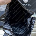 CHANEL 22 Large SHOPPING BAG Black AS3262