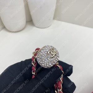 CHANEL CLASSIC HANDBAG MAROON A01112 - Image 9