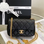 CHANEL MINI FLAP BAG BLACK AS3757