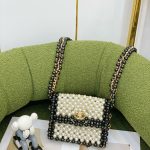 CHANEL MINI EVENING BAG WHITE AS3629