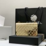Chanel SMALL EVENING BAG GOLD AS2514