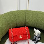 CHANEL MINI FLAP BAG RED A69900