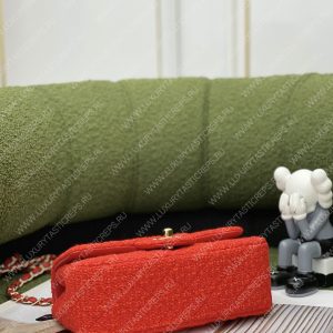 CHANEL MINI FLAP BAG RED A69900 - Image 4