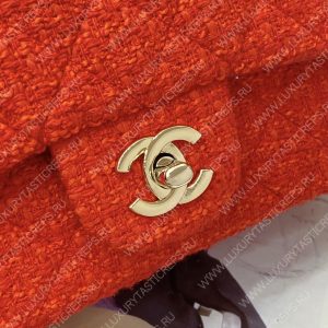 CHANEL MINI FLAP BAG RED A69900 - Image 8