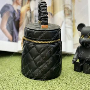 CHANEL VANITY CASE BLACK AS3707 - Image 4