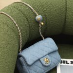 CHANEL MINI FLAP BAG LIGHT BLUE AS3748