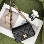 CHANEL MINI FLAP BAG BLACK AS3751
