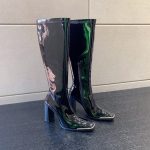 ALEXANDER MCQUEEN PUNK TALL BOOT BLACK 732227WHSWD1081