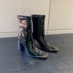 ALEXANDER MCQUEEN PUNK ANKLE BOOT BLACK 732227WHSWD1081