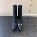 BALENCIAGA WOMEN'S KNIFE BOOT BLACK 724179W2CW12010