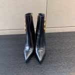 BALMAIN RONI ANKLE BOOTS BLACK YN1TA522LVIT