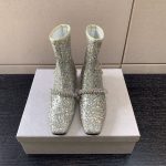 JIMMY CHOO CRUZ FLAT BOOTS LIGHT GOLD CRUZFLATWQF