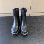 LOUIS VUITTON BEAUBOURG ANKLE BOOTS BLACK 1AABTW