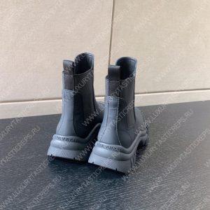 LOUIS VUITTON RUBY FLAT ANKLE BOOTS GRAY 1AB0FS - Image 3