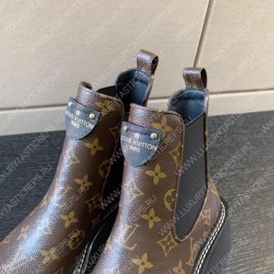 LOUIS VUITTON LV BEAUBOURG ANKLE BOOT CACAO 1A8QCM - Image 7