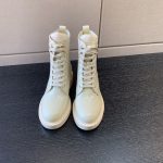 PRADA BRUSHED LEATHER AND RE-NYLON BOOTS 1T782M