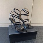 YVES SAINT LAURENT NUIT SANDALS BLACK 696983