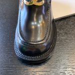 CHANEL LOAFERS PATENT BLACK G39602