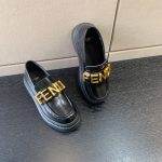FENDI FENDIGRAPHY LOAFERS BLACK 8D838369FF0QA1