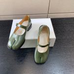 MAISON MARGIELA TABI MARY-JANES GREEN S39WL0119P3292T8013