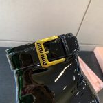 MIU MIU PLATFORM BOOTS BLACK 5UP065