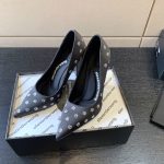 ALEXANDER WANG DELPHINE HEELS LEATHER BLACK 231187F