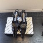 ALEXANDER WANG DELPHINE PUMPS LEATHER BLACK 30123P