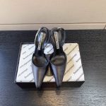 ALEXANDER WANG DELPHINE PUMPS LEATHER BLACK 30123P