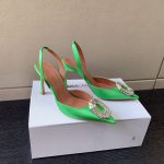 AMINA MUADDI CAMELIA SLING 105 GREEN AM9004
