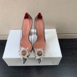 AMINA MUADDI BEGUM GLASS PUMP GREY AM8002