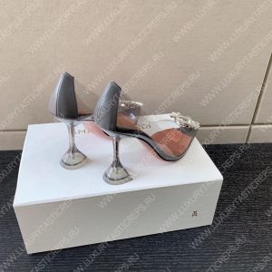 AMINA MUADDI BEGUM GLASS PUMP GREY AM8002 - Image 3