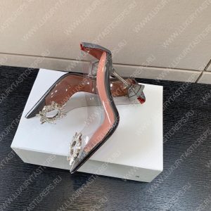 AMINA MUADDI BEGUM GLASS PUMP GREY AM8002 - Image 4