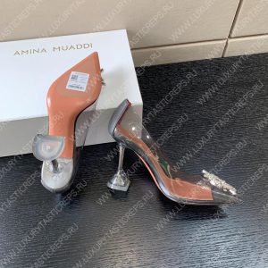 AMINA MUADDI BEGUM GLASS PUMP GREY AM8002 - Image 5