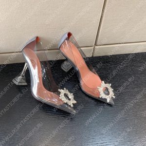 AMINA MUADDI BEGUM GLASS PUMP GREY AM8002 - Image 8