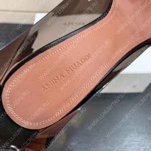 AMINA MUADDI BEGUM GLASS PUMP BLACK AM8002 - Image 7