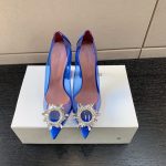AMINA MUADDI BEGUM GLASS PUMP BLUE AM8002