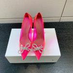 AMINA MUADDI ROSIE GLASS PUMP PINK/RED AM8003